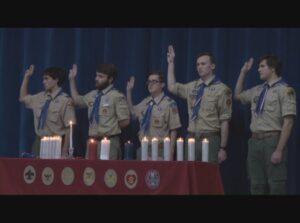 Scout Ceremony: 5 Eagles