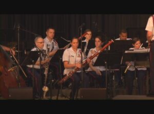 USCG Band at Hull High School