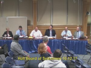 Board of Selectmen/HRA meeting 10.12.17
