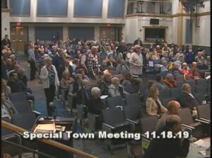 Special Town Meeting 11.18.19
