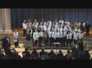 Memorial School Choir Winter 2016