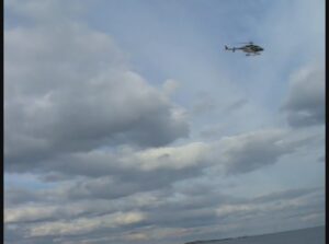 Flying Santa Visits the Lifesaving Museum