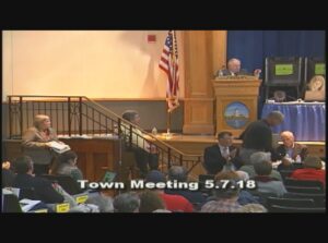 Town Meeting 5.7.18 #2