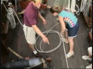 Sailing Abord the Sloop Providence