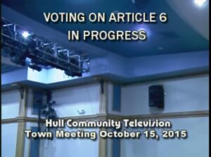 Special Town Meeting 10.15.15