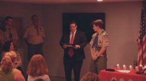 Eagle Scout Patrick Condon