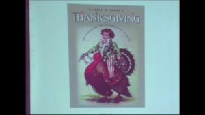 HLM Lecture: History of Thanksgiving
