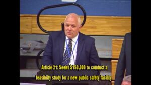 Article 21 Public Safety Feasibility Study