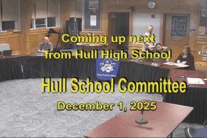 School Committee – December 1, 2025